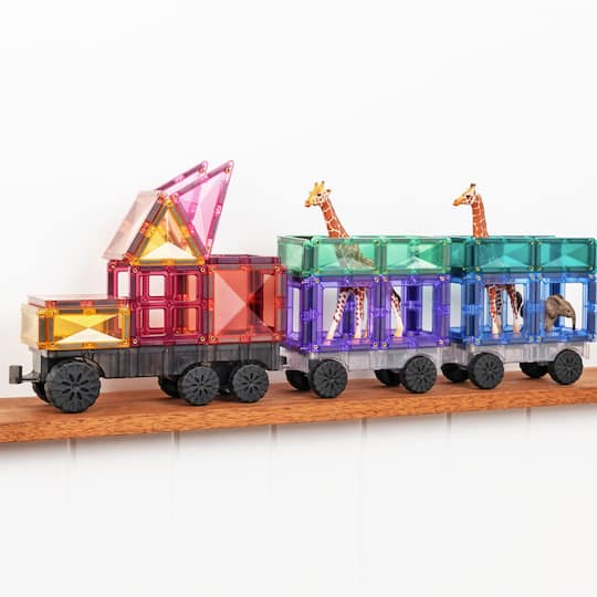 Connetix® Magnetic Tiles Pastel Transport Pack Set